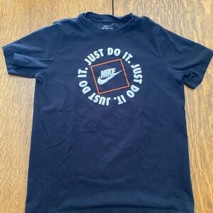 Nike Black 'Just Do It'  Kid’s T-Shirt